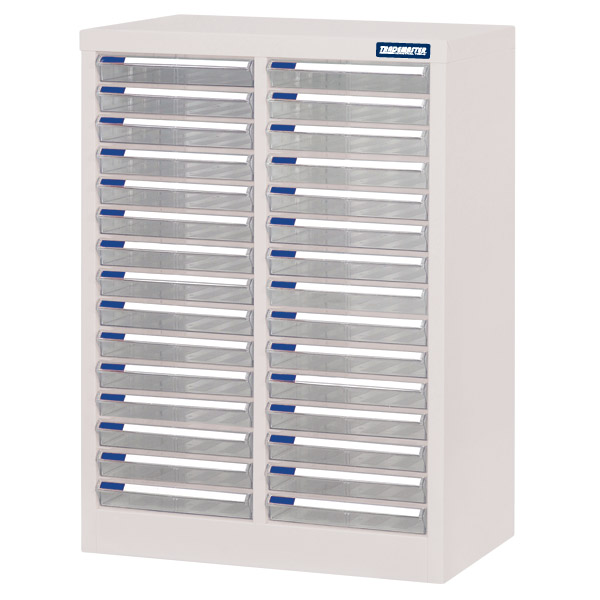 TRADEMASTER - PARTS CABINET 30 DRAWERS A4 543W X 340D X 738H